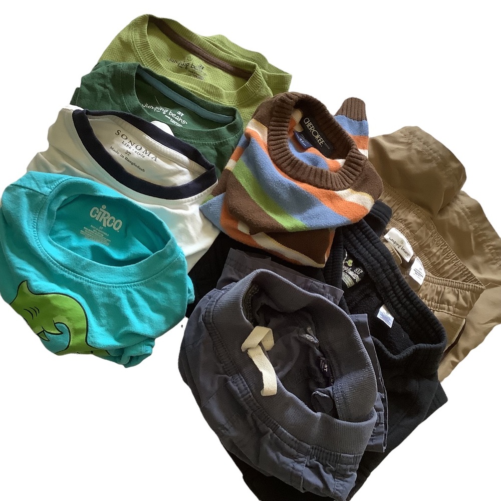 Kids Size 3T Bundle Insta Outfit Jumping Beans and Cherokee Lot